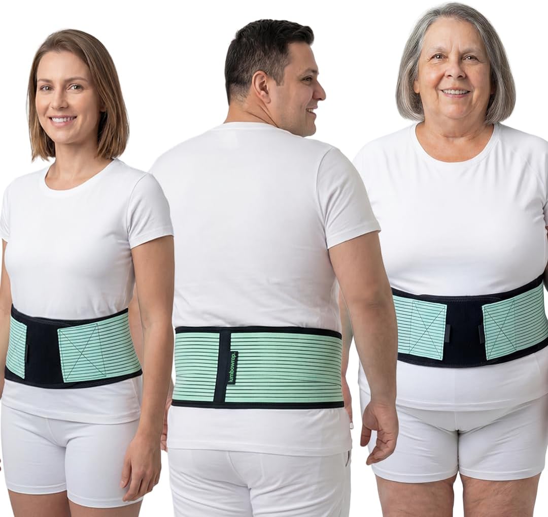 Sciatica Belt for Men & Women – Sacroiliac Hip Wrap for SI Joint Pain Relief, Sciatic Nerve, Lower Back Support, Pelvic Pain, Arthritis, Spinal Stenosis, Mobility & Obesity Support
