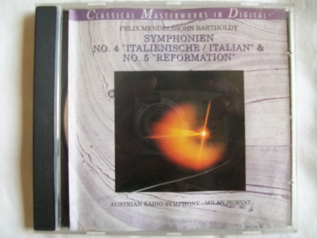 Symphonien No. 4 Italienische / Italian" & No. 5 Reformation [Audio CD]