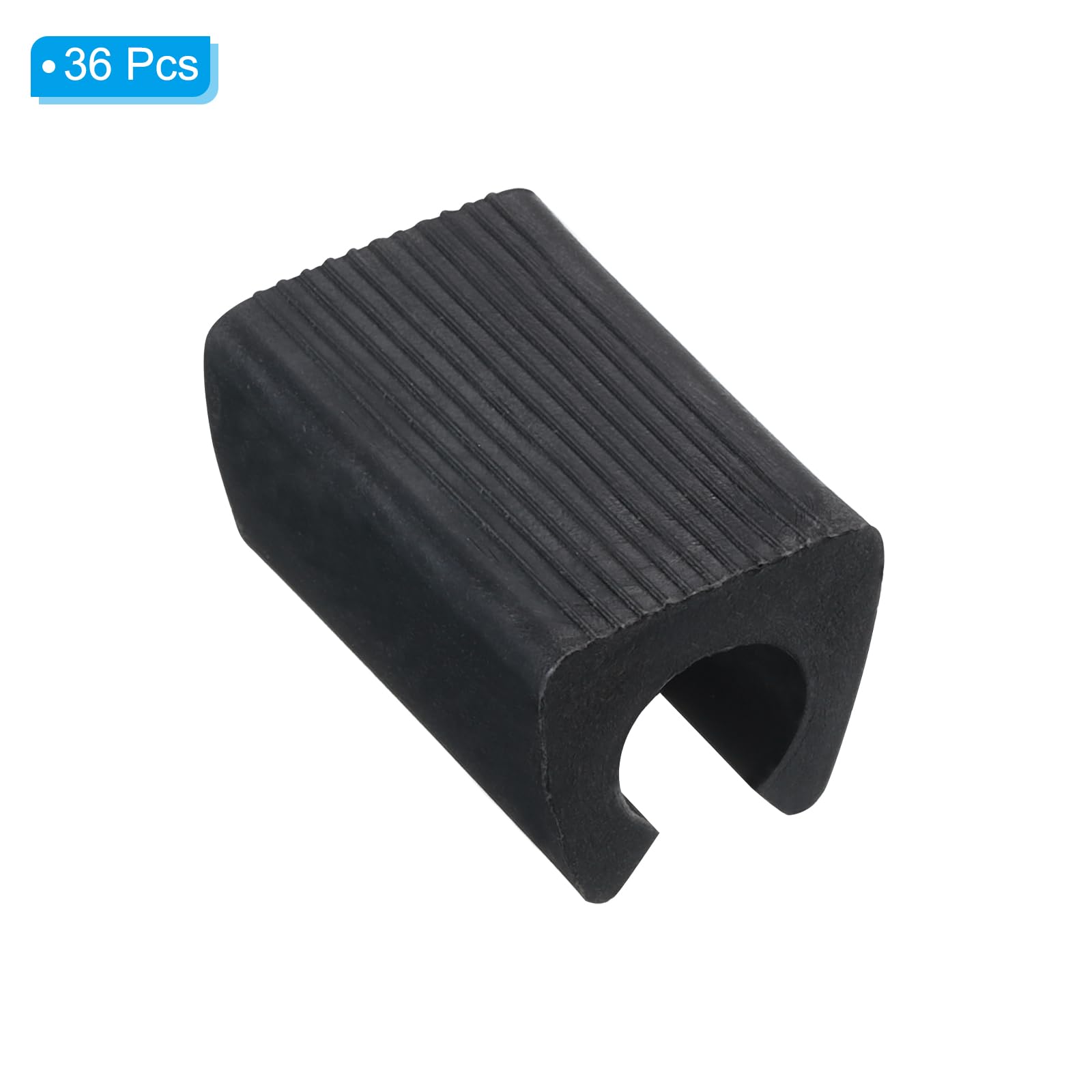 PATIKIL 12mm Rectangle Chair Leg Cover - Image 3