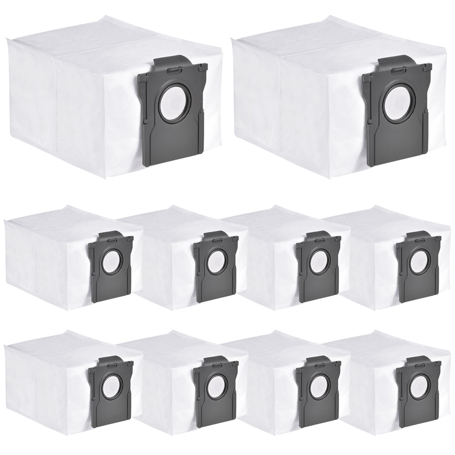 Vacuum Dust Bags Compatible with Dreame X40 Ultra/ L10s Pro Ultra/ X30 Ultra/Mova E30 Ultra/ L40 Ultra/ L10s Ultra Gen 2 Robot Replacement Canister Vacuum Bags