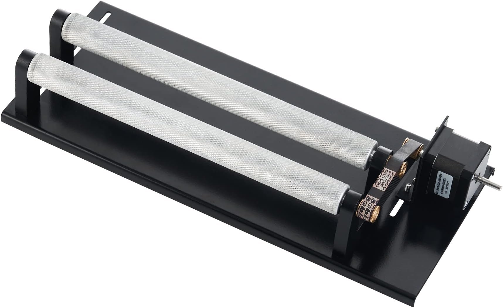 Rotary Axis Attachment for 40W co2 Laser Engraver, Barrel Rolling Cylinder Surface Rotation Platform for K40 Laser Engraver, 360 Degree Rotating Axis