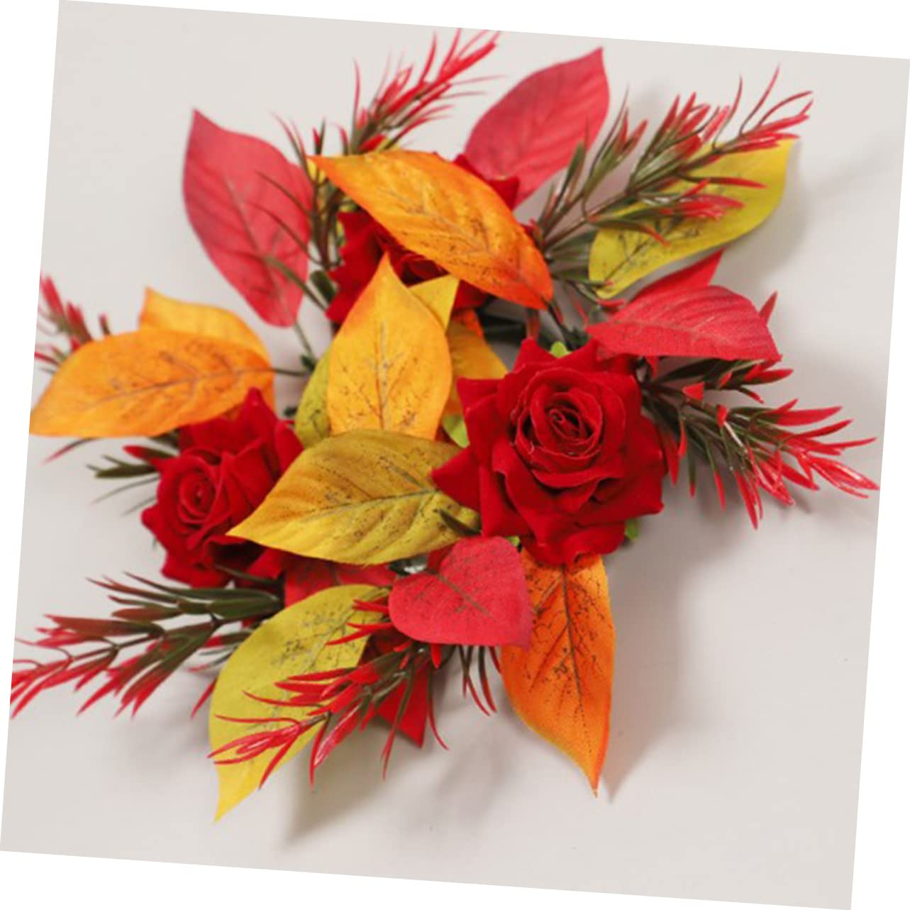 Zerodeko 4 Pezzi Decorazioni Per Banchetti Ghirlanda Di Rose Finte Ciondolo Porta Appesa Ghirlanda Decorazione Da Parete