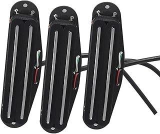 Set OfDual Hot Rails Humbucker Guitar Pickups Black 6k+9k+12k For SSS Electric Guitar Accessories guitar pickup set