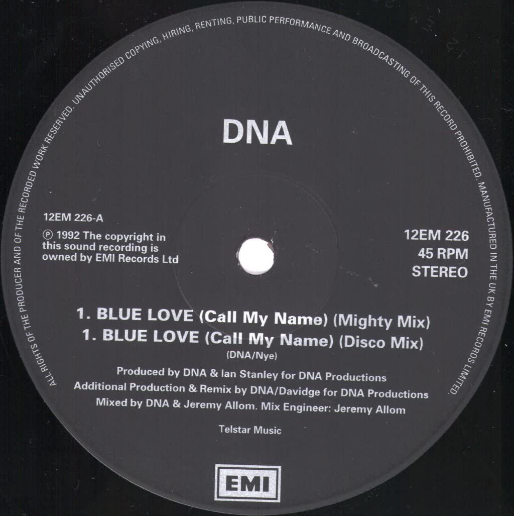 Blue Love (Call My Name) -Remixes [Import]