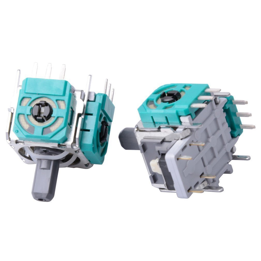 2pcs Replacement 3D Joystick Wireless Controller Rocker for Xbox One Controller by E-MODS GAMING