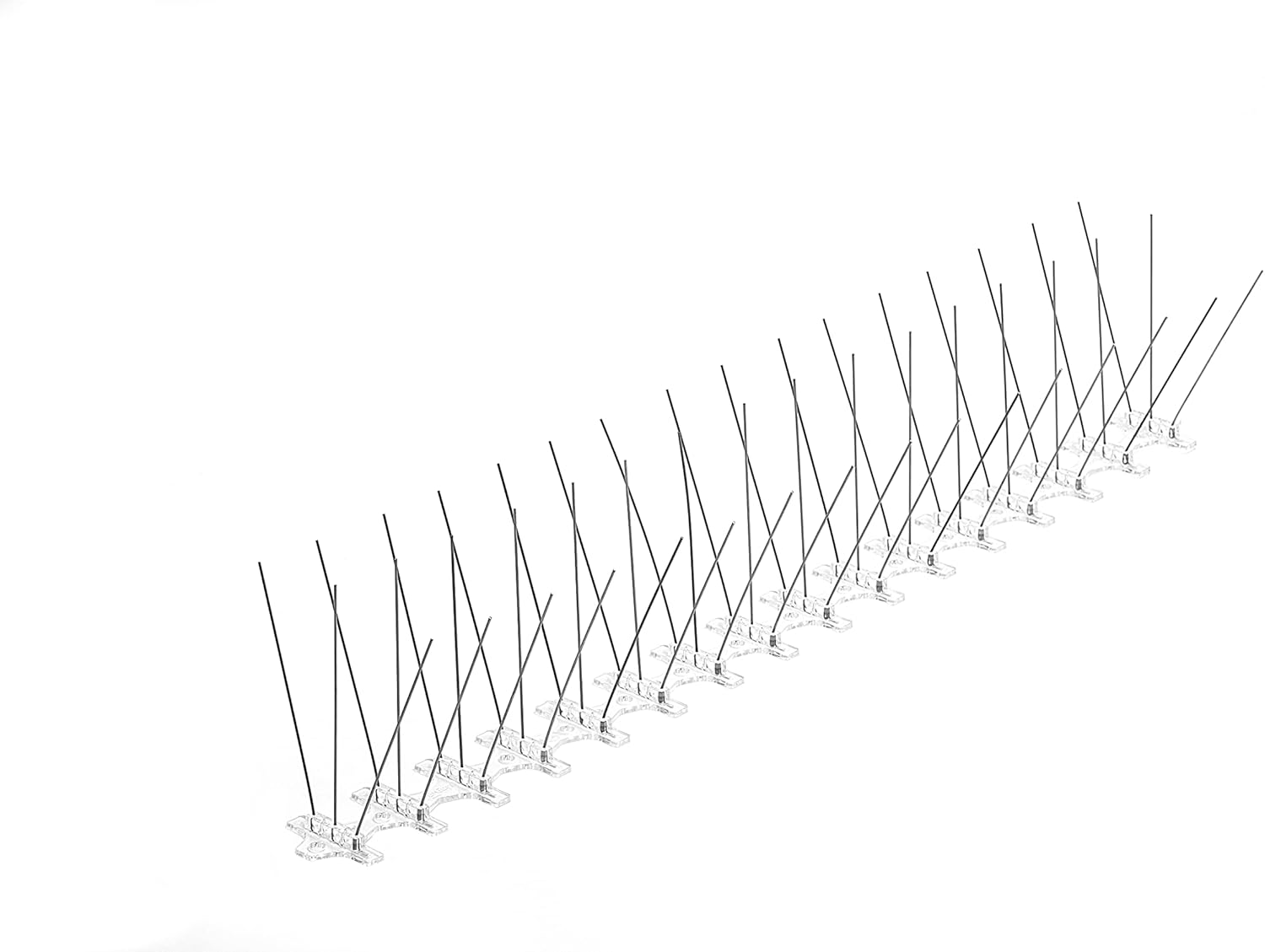 Bird B Gone, Stainless Steel Bird Spikes, 5-Inch Wide (24-Feet)