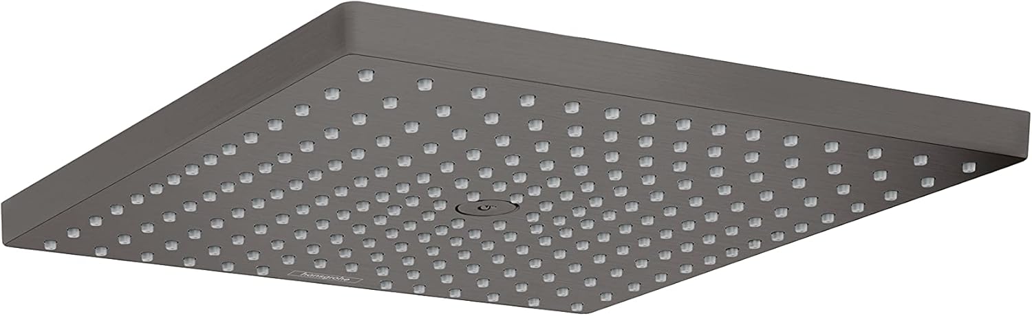 hansgrohe Raindance E 12-inch Showerhead -Spray in Matte Black, 26926671