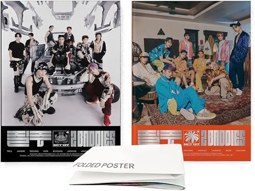 NCT 127 4 Álbum 2 Baddies SET ver  Incluye póster plegado de preventa
