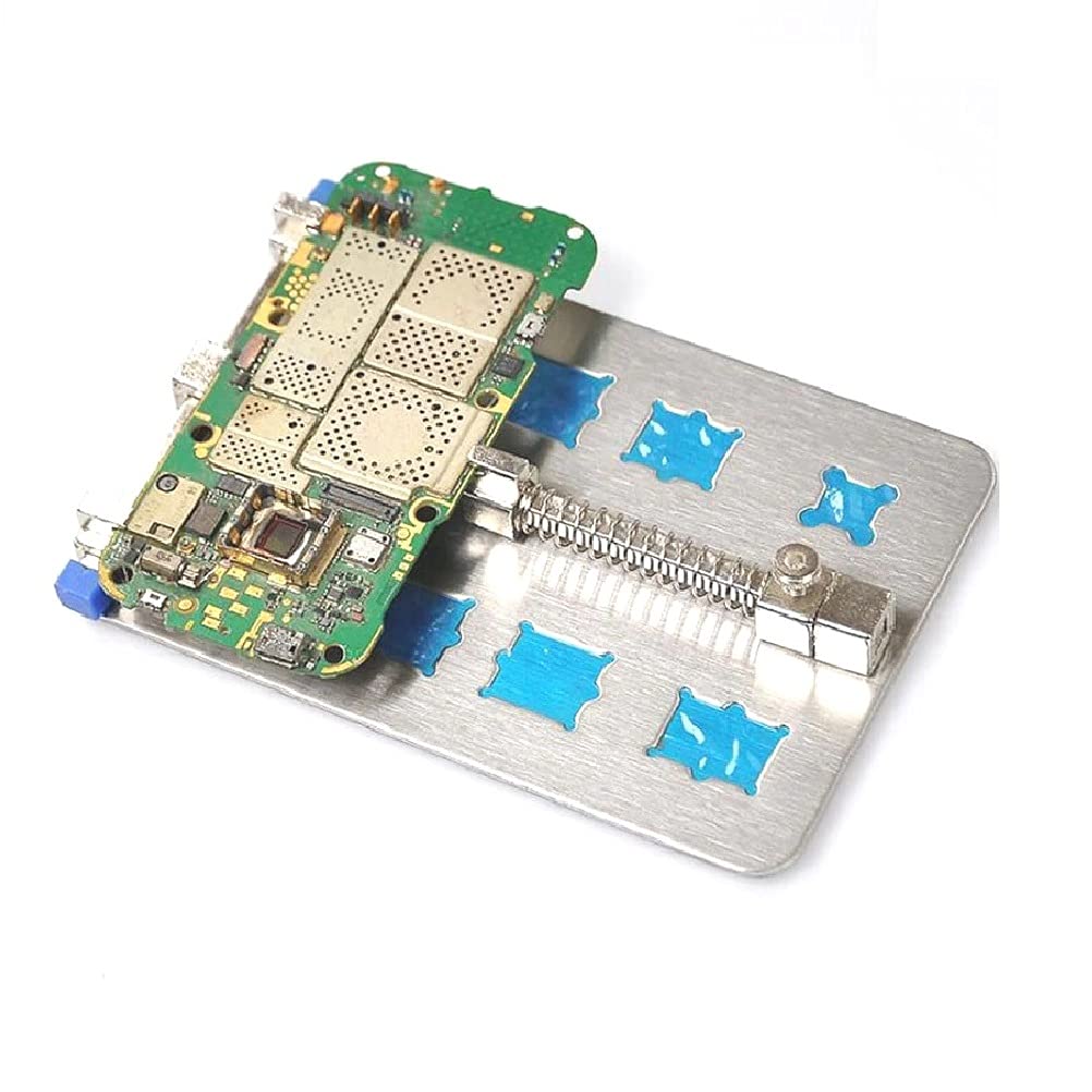 WOWSOME PCB Board Holder PCB Circuit Board Holder Adjustable Phone PCB Circuit Board Holder Platform Fixed Support Clamp Soldering-image-18