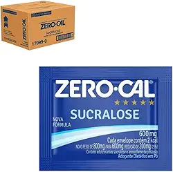 Adoçante Zero Cal Sucralose 1000 Sachê 0,6g Cada