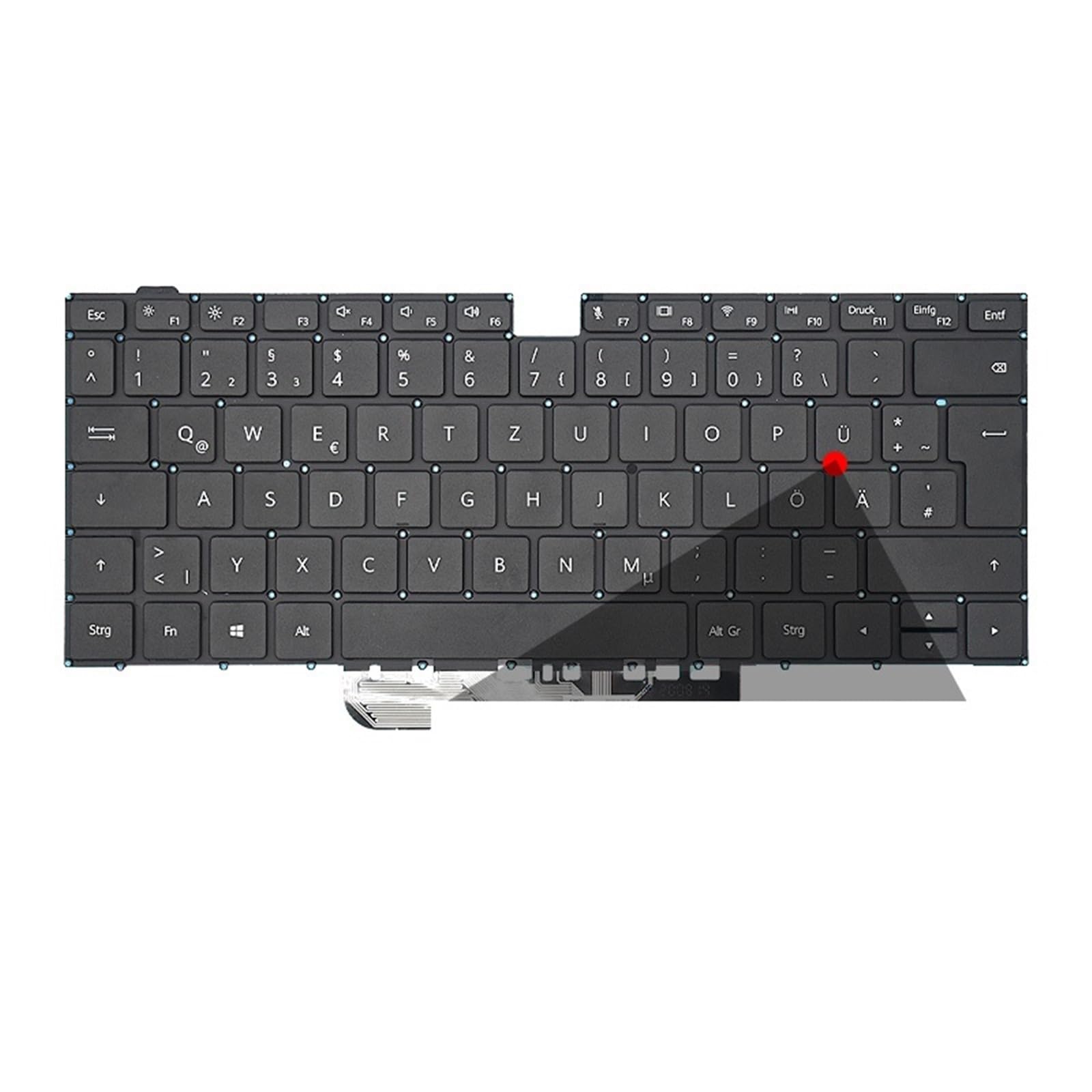Clavier de rechange Huawei MagicBook W19L haute précision noir mat - 3