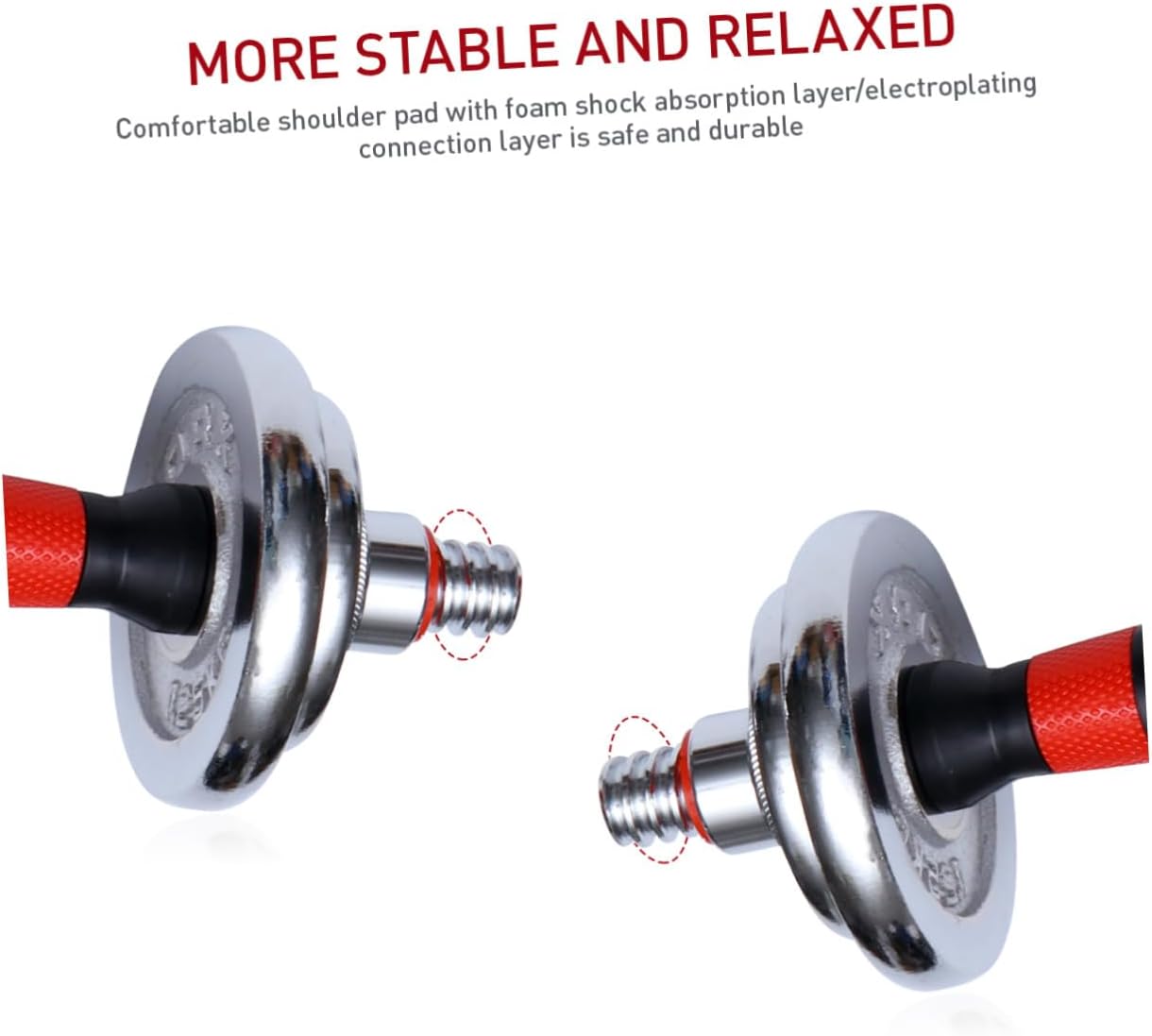 Luxshiny 10kg Electroplated Dumbbell Set for Home Workout, Household Fitness Dumbbells Kit with Anti-rust Coating, Men’s Strength Training Equipment for Gym and Exercise