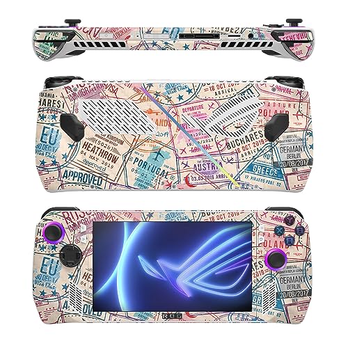Image of MightySkins Carbon Fiber Skin Compatible with Asus ROG Ally - Ive Been Everywhere | Protective, Durable Textured Carbon Fiber Finish | Easy to Apply