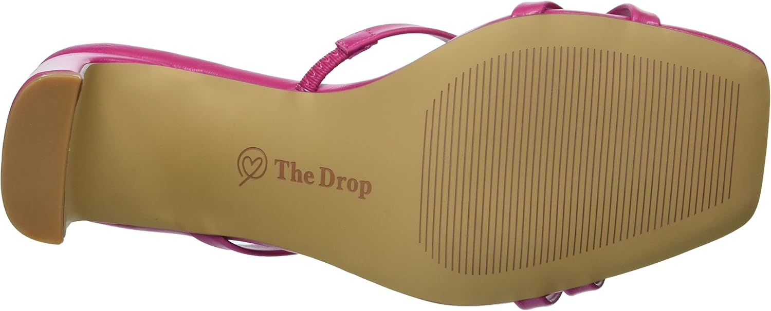 The Drop Women's Amelie Strappy Square Toe Heeled Sandal - Image 4