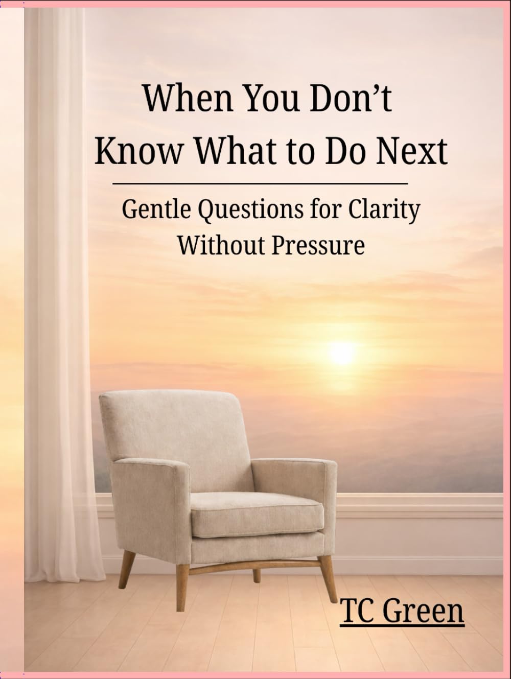 When You Don’t Know What to Do Next: Gentle Questions fro Clarity Without Pressure      Hardcover – February 2, 2026