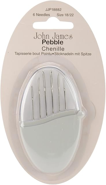 Colonial Needle Pebbles Chenille Needles-Size 18/22, Pack of 6