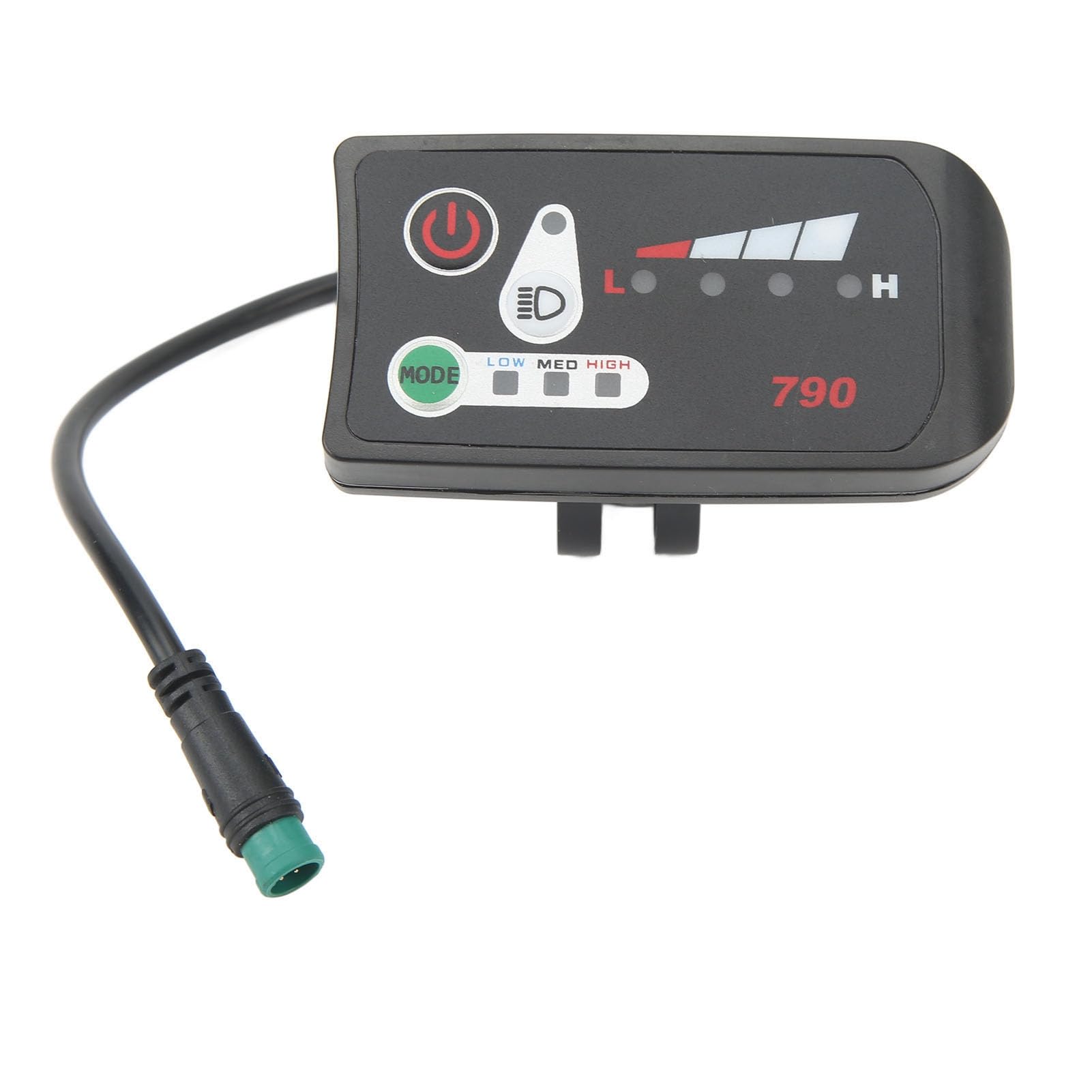 UPALDHOU LED DisplayElectric Bike LED Display Control PanelElectric Bike Data Display Meter, Electric Panel Power Meter Electric DisplayElectric Bicycles (48V