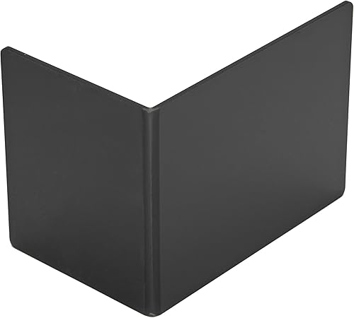 Miniatura 6 de Sujetalibros gruesos de acrílico negro para estantes, decorativo, resistente, organizador de libros antideslizante para el hogar, biblioteca,