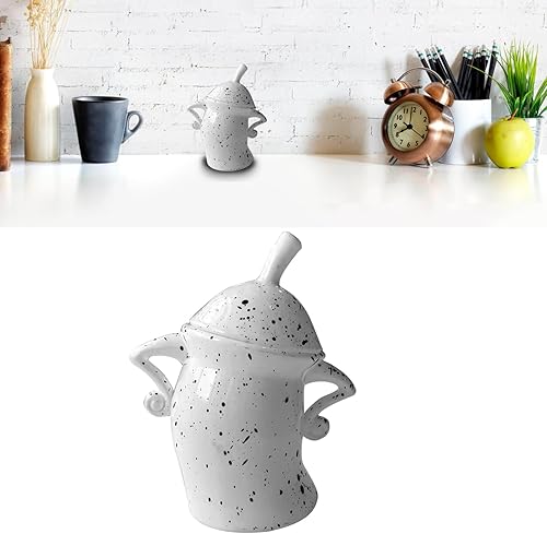 Miniatura 2 de Pssopp Recipiente de almacenamiento de alimentos, recipiente de diseño divertido y único con material de PVC Attitude. Botes de cocina para