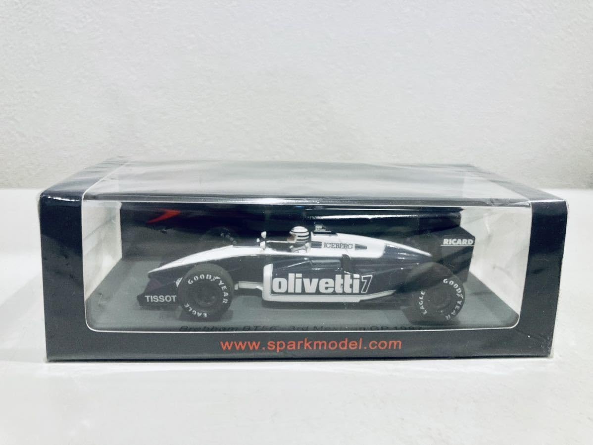 Amazon | 1/43 Spark ブラバム BT56#7 R.パトレーゼ 3rd Mexican GP