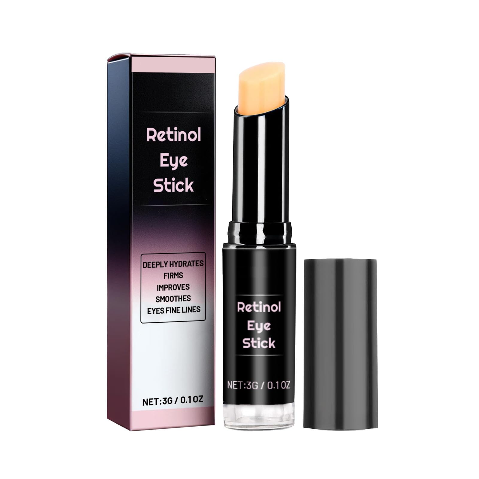 Crema de Ojos, Contorno de Ojos Antiedad Con Aceite de Ricino y Retinol, Eye Cream, Crema Contorno de Ojos, Elimina las Ojeras y Bolsas, Alivia la Fatiga Ocular, Apto para Mujer y Hombre