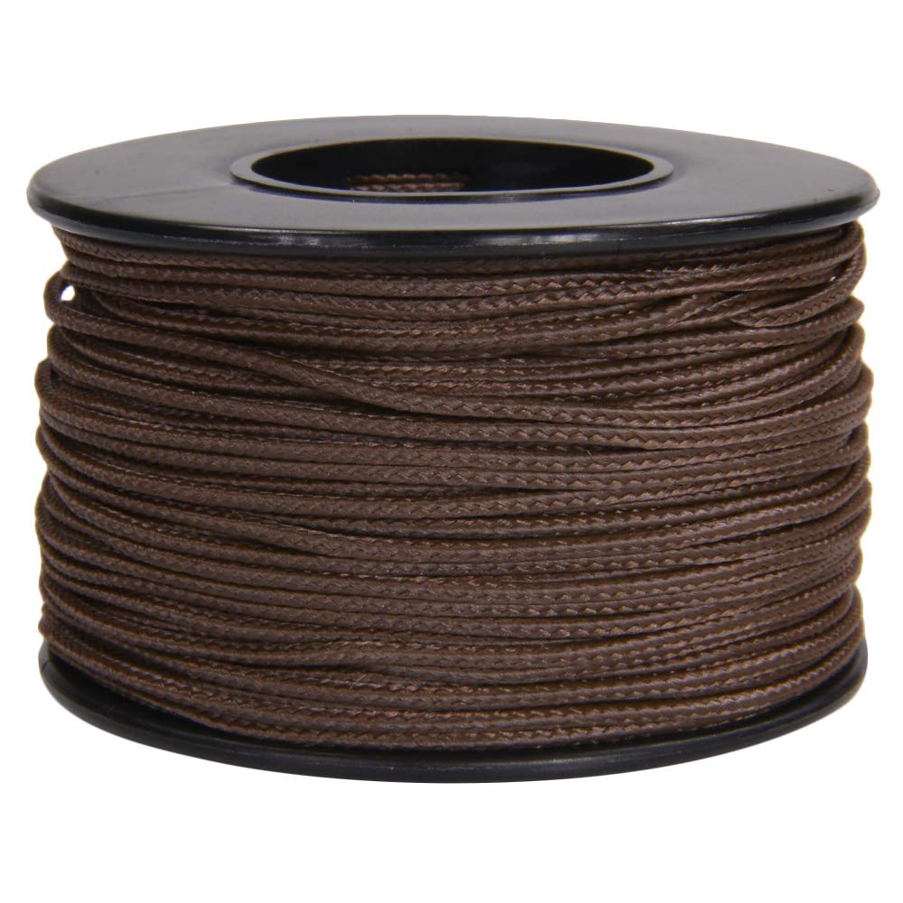 Atwood Rope MFG Brown MS07 1.18mm x 125' Micro Cord Made in the USA
