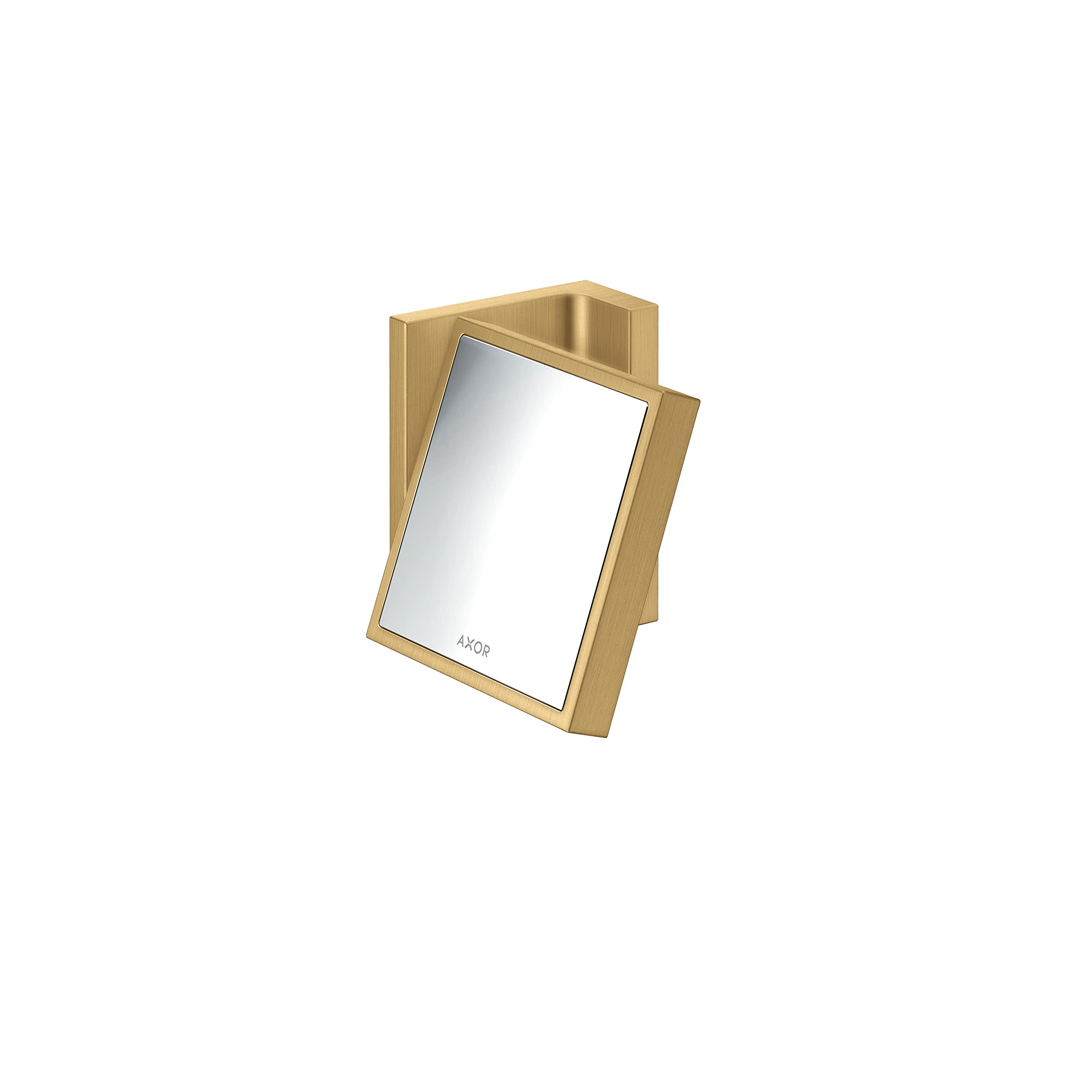 AXOR Miroir de rasage rectangulaire universel optique or brossé 42649250