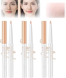 Multifunctional concealer stick, Light Sensitive Beauty Concealer Pencil, Lip Blemish Concealer Stick, Contour Concealer Stick, Face Hydrating Contour Stick (2#Natural Colour)