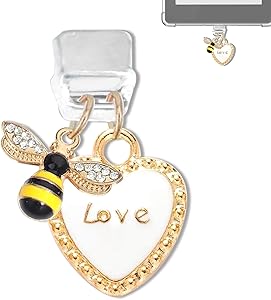 Kindle用イニシャルチャーム USB C ダストプラグチャーム パーソナライズレターアクセサリー 電子書籍リーダー用 タイプCダストプラグ、本っぽいギフト対応 Kindle Paperwhite Scribe iPad Phone