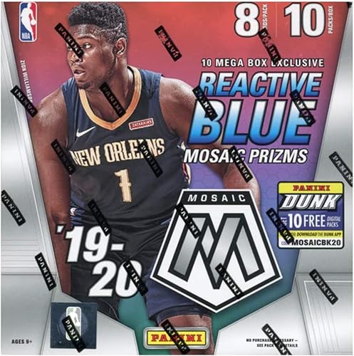 2020 Panini Mosaic Basketball Mega Box