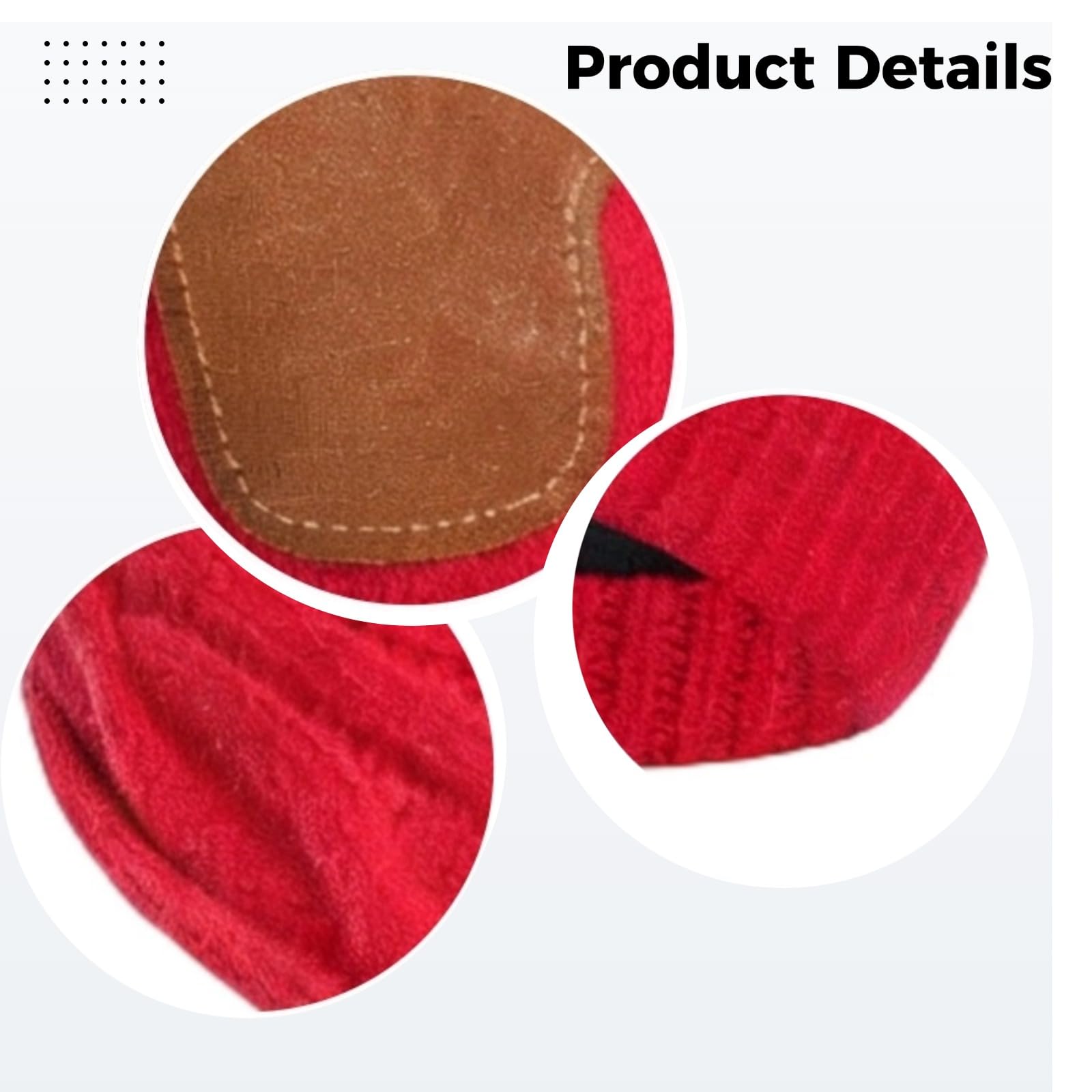 Set di 3 pezzi con cappello, sciarpa e guanti, per l'inverno, lavorato a maglia, con touchscreen, berretto caldo e sciarpa lunga, set di accessori da donna per il freddo