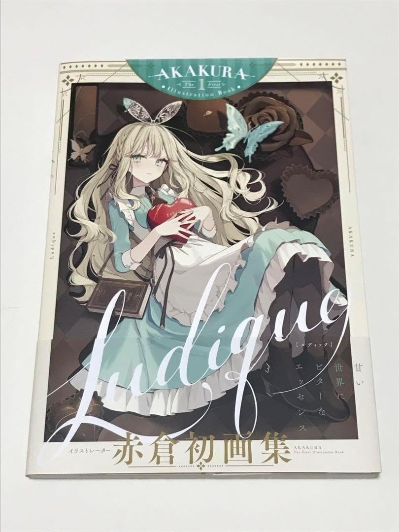 赤倉 ludique 個展 レイヤードグラフ 「Retro Blue」 美品 Ludique 赤倉初画集 赤倉 ludique 個展 レイヤードグラフ