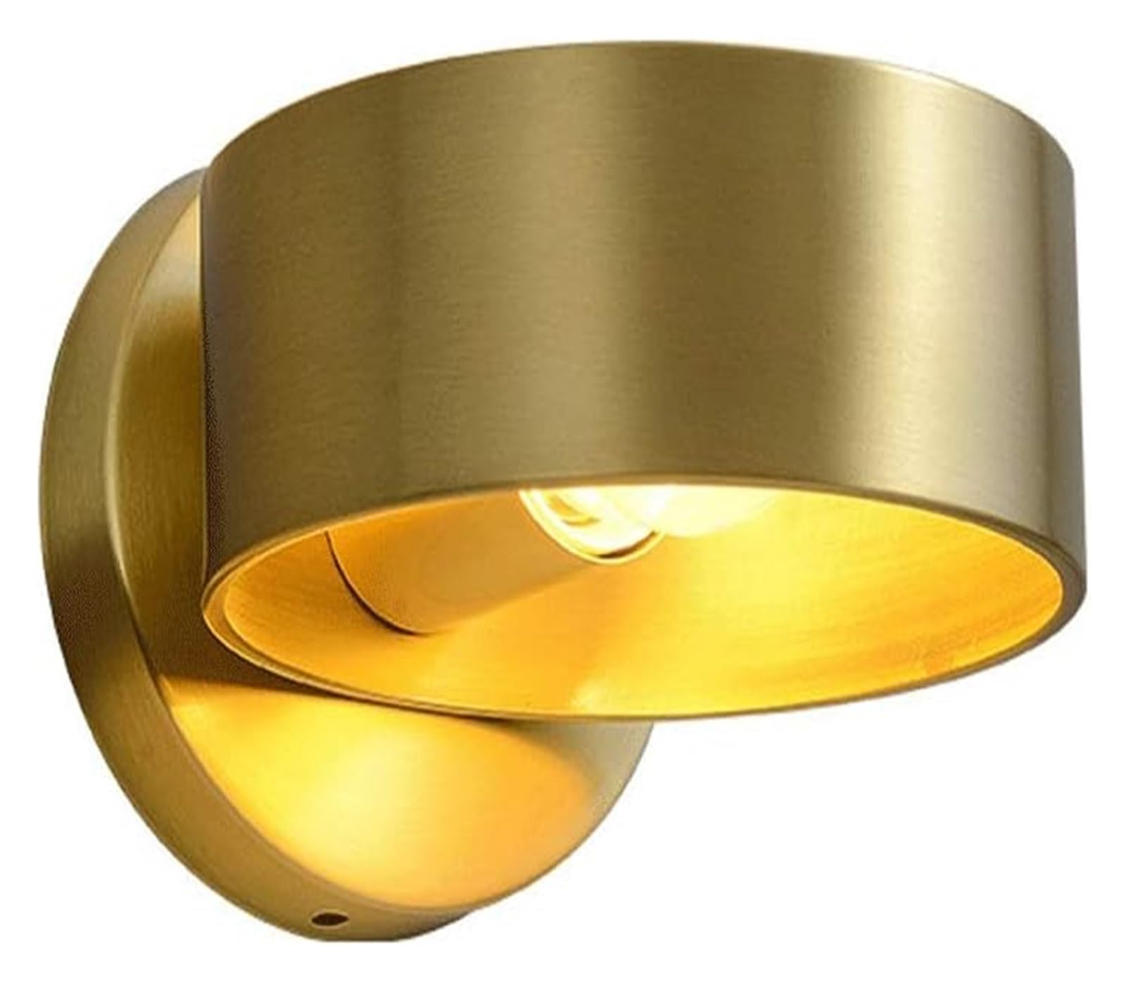 ZTCHSENZT Geometric Wall Lamp Up Down Wall Sconce Copper Wall Light, Bedroom Headboard Lamps Chandelier