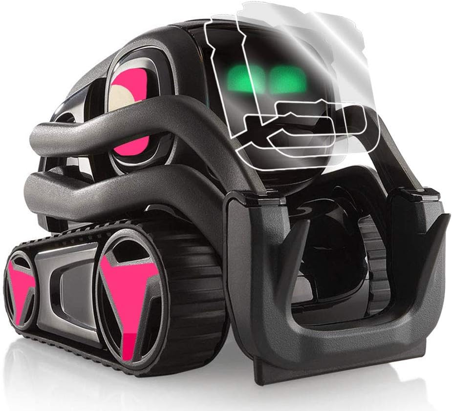 IPG for Vector Robot Face Screen Guard Decoration KIT Protector from Unexpected Attacks of Kids and Pets.Include Wheels&Body Set 7 Units Decals+2 Units Screen Protector (Pink (Gloss))