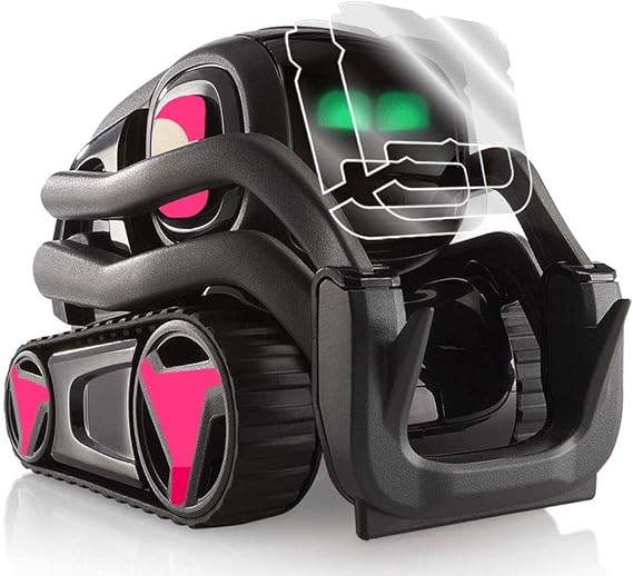 IPG for Vector Robot Face Screen Guard Decoration KIT Protector from Unexpected Attacks of Kids and Pets.Include Wheels&Body Set 7 Units Decals+2 Units Screen Protector (Pink (Gloss))