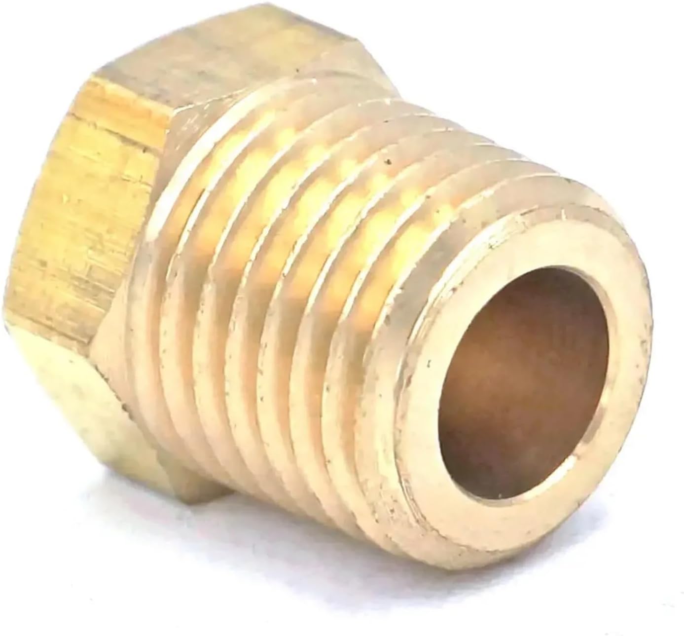 1/8" NPT Male Hex End Brass Pipe Fitting Connector Adapter Wat