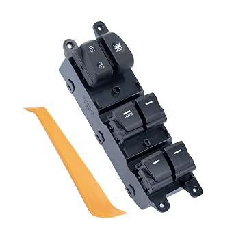 Upgrade Power Window Master Switch Left Driver Side 93570-A01004X for Hyundai IX25 Creta 2014 2015 2016 2017 2018 2019, Replace# 93570A01004X