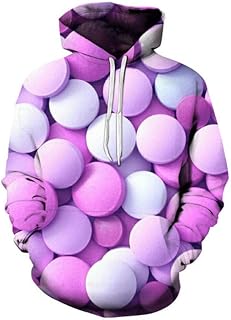 ZIXIYAWEI 3D Pullover Hoodie For Men Purple Triangle Mens Geometric Hoodies 3D Prints Hoodie Sweatshirt Pullover Autumn Winter Sweatshirts Hooded Hood Tops