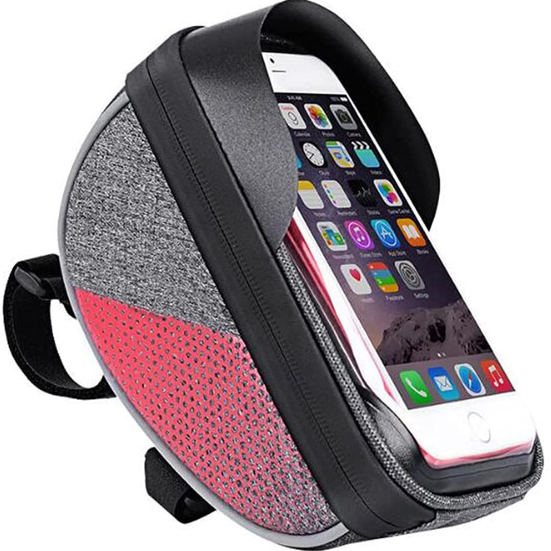 Sac de guidon de vélo étanche et support de téléphone pour écran 6.5 pouces