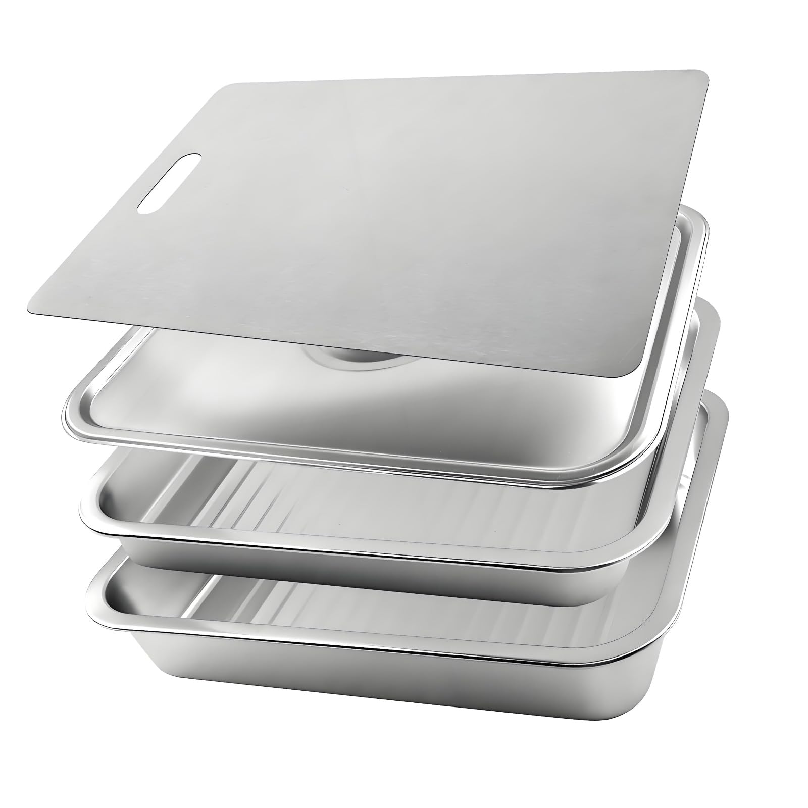 Preparazioni per grigliare Vassoio per alimenti Preparazioni e vassoi per grigliare Set di vassoi per marinare la carne Contenitore per barbecue Accessori per barbecue Accessori per barbecue