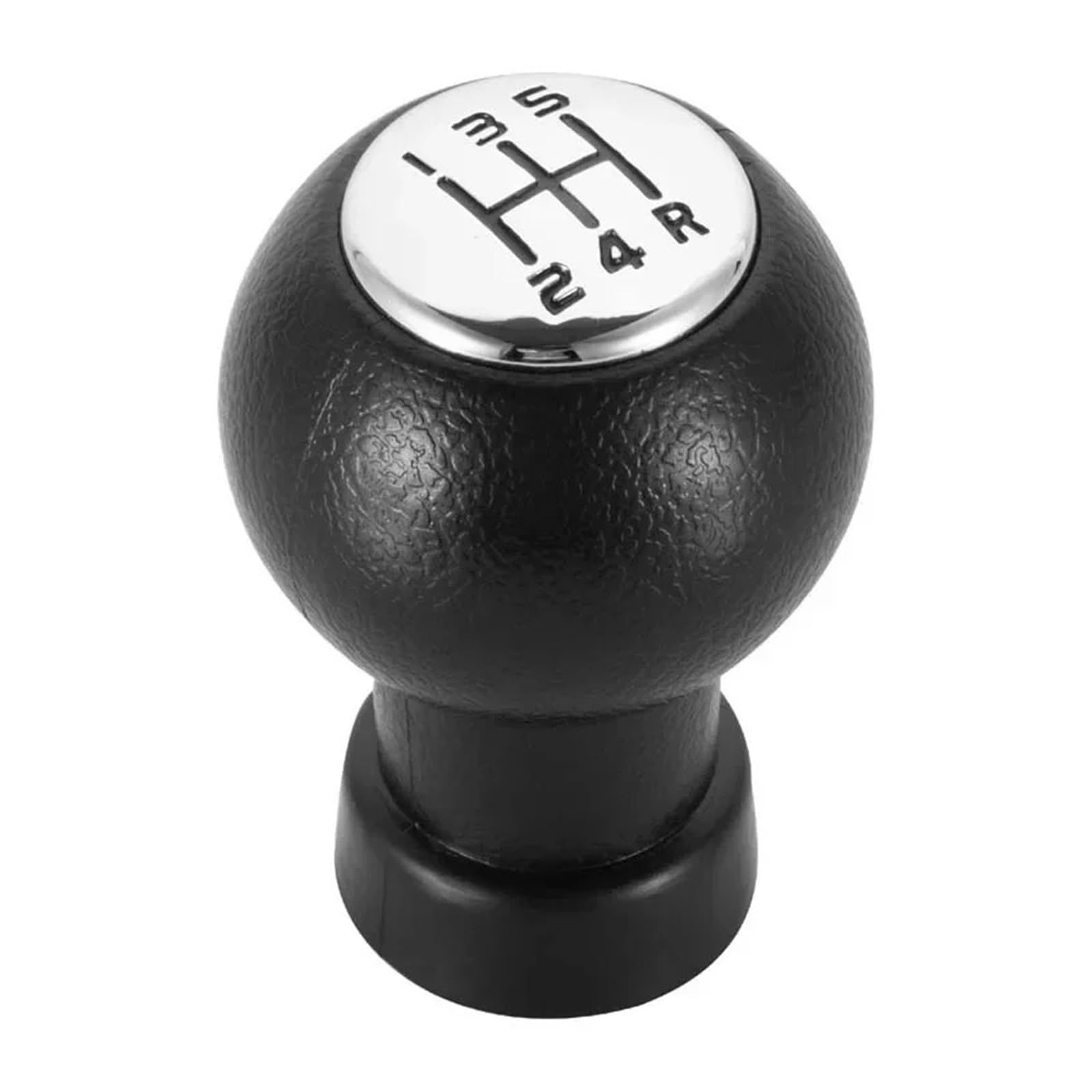 Dajmsuy Gearknob Chrome For Suzuki For Swift For Sx4 For Alto Car Hand Speed Gear Shift Knob Gaitor Collar Case Car Gear Shift(Gearknob Chrome)