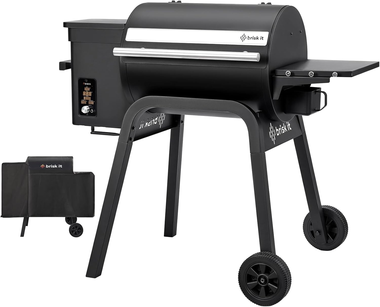 Brisk It Zelos-450 Pellet Smoker Grill Review: AI Smart 7-in-1 for Backyard BBQs & Outdoor Cooking