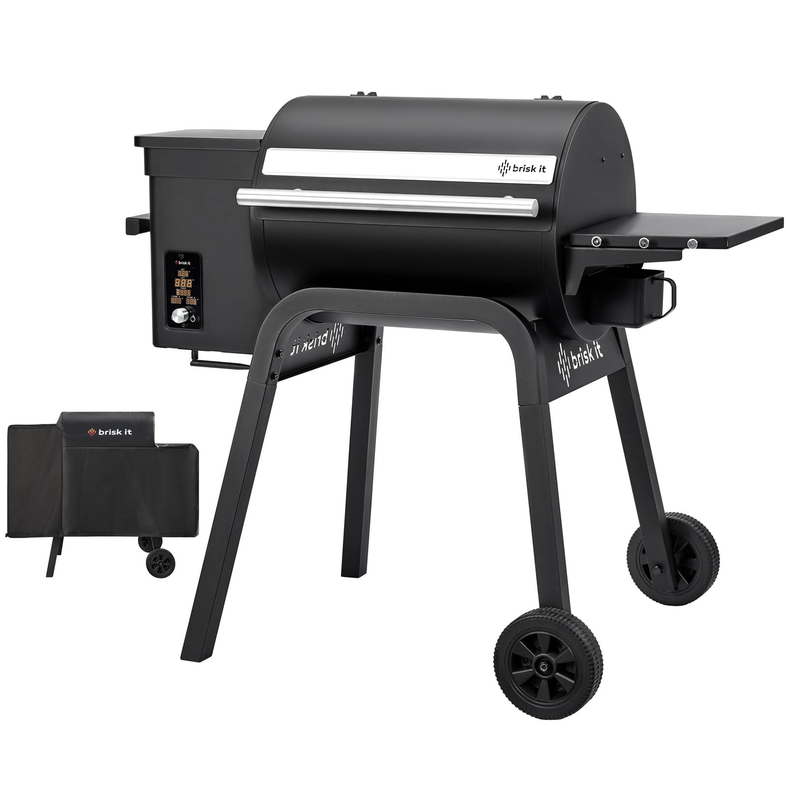 Brisk It Zelos-450 Electric Wood Pellet Smoker Grill