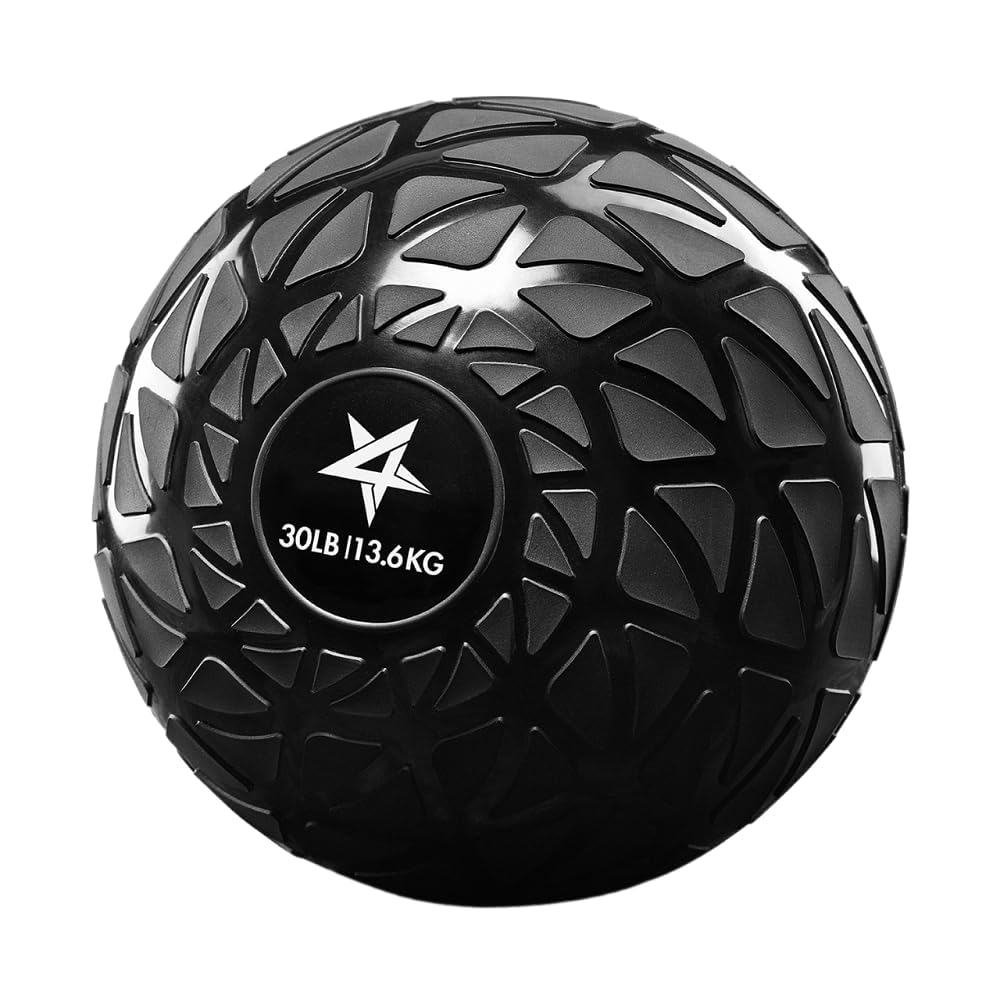 Yes4All Slam Balls Dynamic 4KG-5KG/10LB, 6KG-7KG/15LB, 8KG-9KG/20LB, 10KG-11KG/25LB, 14KG/30LB, 18KG/40LB, for Strength Power and Crossfit Workout – Slam Medicine Ball