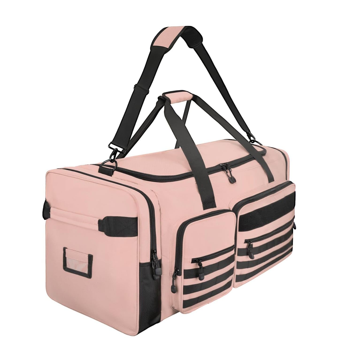 Waterproof Baseball Travel Bag Soft-Sided Sports Duffel Pink | Convenient Carrying Safeguarding Pink-picture-33