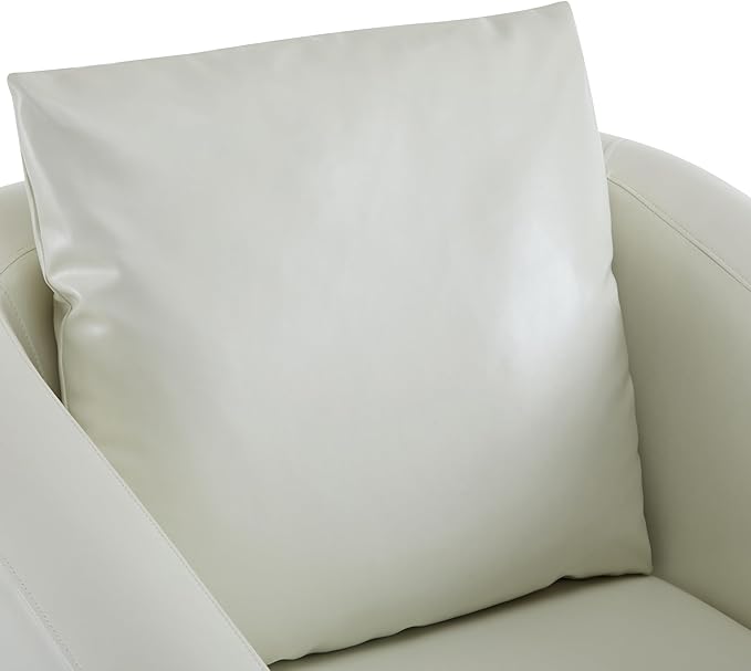 Sillón Tapizado Blanco Lounge con Brazos miniatura 8