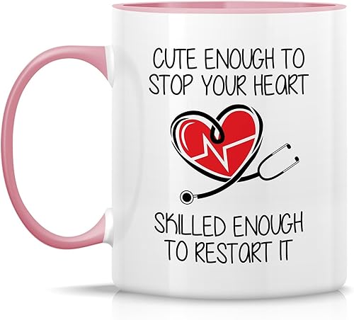 Vista 171 de Retreez Taza divertida – Trust Me I'm Almost a Doctor - Tazas de café de cerámica de 11 onzas – Divertido, sarcasmo, sarcástico, motivacional