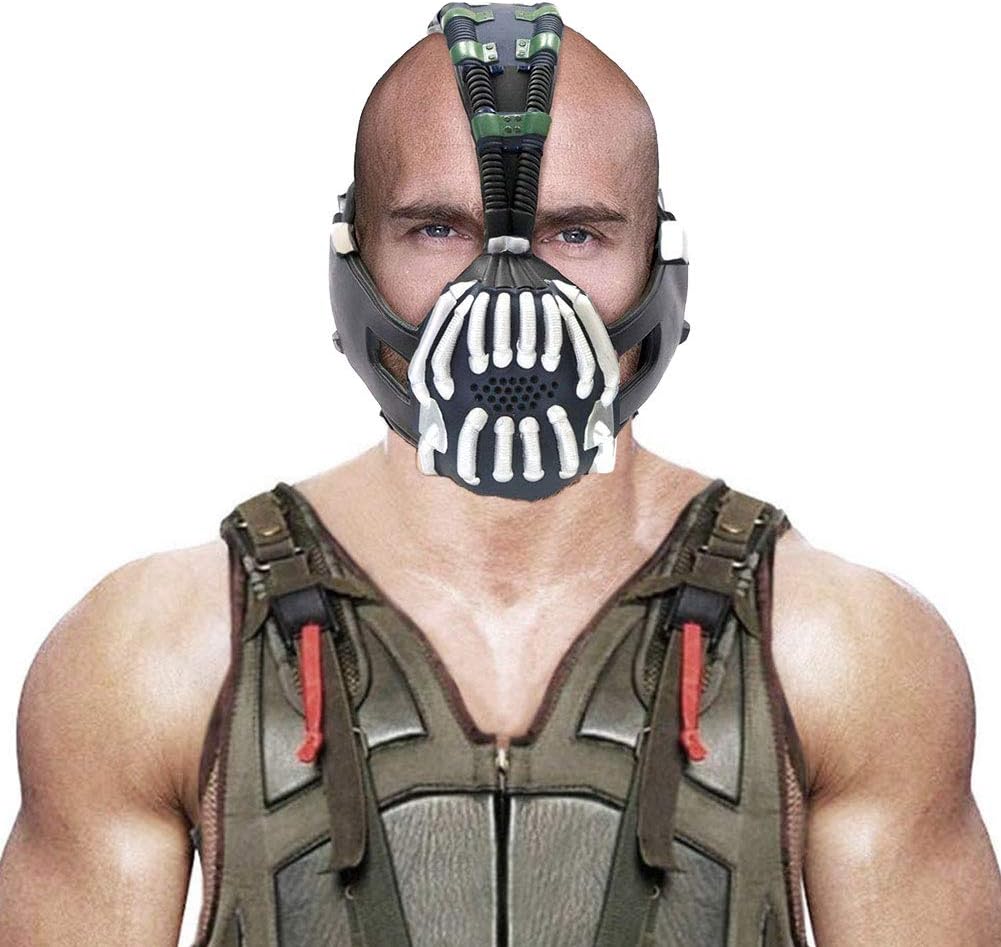 Bane Mask Replica Helmet Adult Dark Knight Rises Cosplay Costume Props