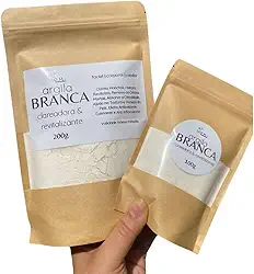 Argila Branca Clareadora e Revitalizante UOM 500g | 100g (500g)