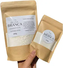 Argila Branca Clareadora e Revitalizante UOM 500g | 100g (500g)